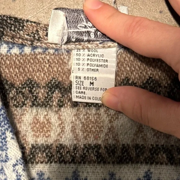 Vintage 90s Van Heusen for Her Wool Blend Vest Size M - Picture 4 of 6